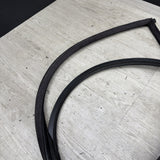 BMW E46 M3 01-06 Right Passenger Side Door Weather Strip Seal Black OEM *Rip*