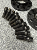 15MM Spacers + Extended Bolts PAIR 5x120 BMW E SERIES Burger Motorsports