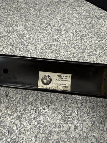 01-06 BMW E46 M3 Shock Tower Strut Brace Center Beam Bar OEM 7895414