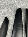 01-06 BMW E46 M3 Convertible Door Upper Arm Rest Armrest Pads Black