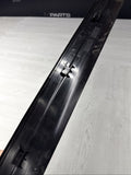 BMW E46 325 330 M3 Front Right Passenger Door Sill Scuff Plate Trim Black OEM