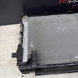 12-18 BMW F06 F10 F12 M5 M6 S63 Main Radiator Intercooler Cooling Assembly OEM