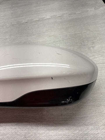 12-16 BMW F06 M6 Sedan Left Driver Side Door Mirror / Camera / Lane Alpine White