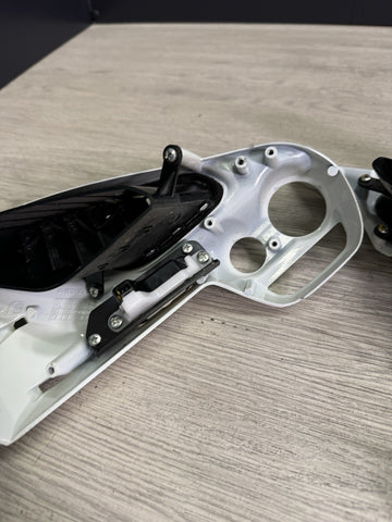 15-20 Ferrari 488 White Interior Dash Vents Trims Set