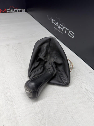 BMW E90 E92 E93 M3 LEATHER SHIFT KNOB BOOT 6 SPEED 25112283040 2283040 OEM