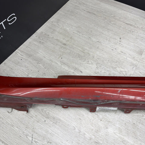 15-20 OEM BMW F82 F83 M4 Left Driver Side Skirt Rocker Panel Sakhir Orange
