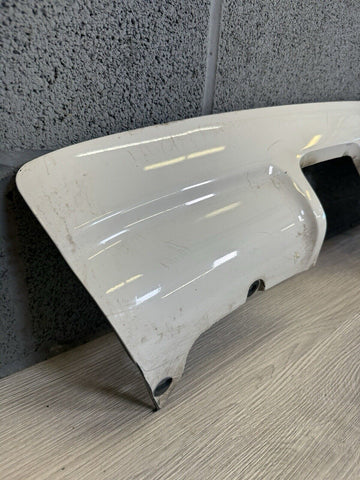 2001-2006 BMW E46 M3 Rear Bumper Lower Lip Diffuser Trim Panel Alpine White OEM