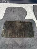 Genuine 01-06 BMW E46 M3 Convertible Carpets Floor Mats Black Front & Rear