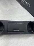 BMW E36 M3 5116 8161789 CENTER CONSOLE BLACK CUPHOLDERS