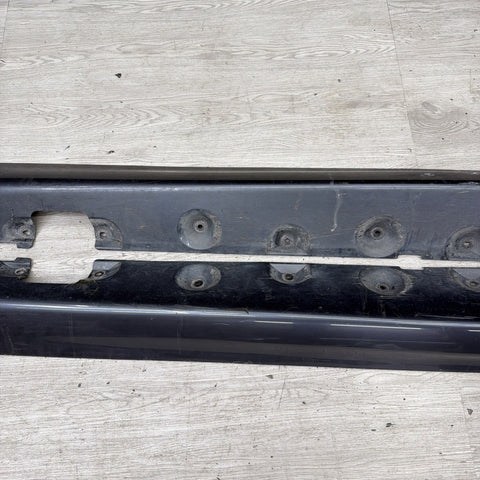 01-06 BMW E46 M3 Rocker Panel Side Skirts OEM Steel Gray *Notes*