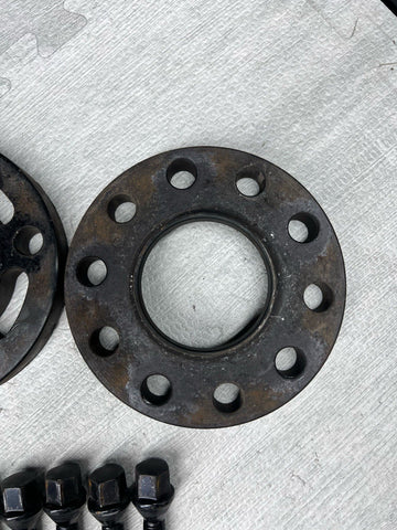 20MM Spacers + Extended Bolts PAIR 5x120 BMW E SERIES RENNSPORT