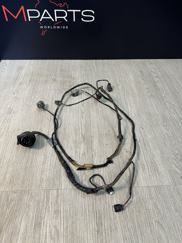 BMW 01-06 E46 M3 FRONT BUMPER FOG LIGHT WASHER PUMP TANK WIRES WIRING HARNESS