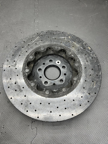19-23 Ferrari F8 Tributo Front Left Driver Carbon Ceramic Rotor *Damage*