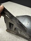 OEM BMW E46 M3 Front Left Splash Shield Guard Liner + Temp Sensor *Damage
