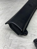 01-06 BMW E46 M3 CONVERTIBLE REAR INTERIOR QUARTER TRIMS COVERS PANELS BLACK