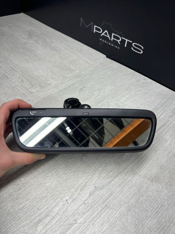 01-06 BMW E46 M3 Rearview Rear View Mirror SOS