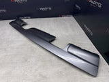 01-06 BMW E46 M3 Rear Bumper Lower Lip Diffuser Trim Panel OEM Silver Grey