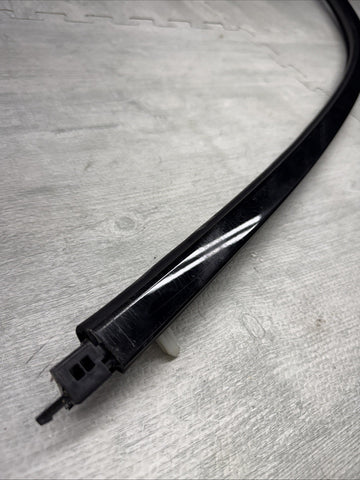 BMW 21-25 G82 M4 Coupe Left Driver Door Over Glass Roof Molding Gloss Black OEM