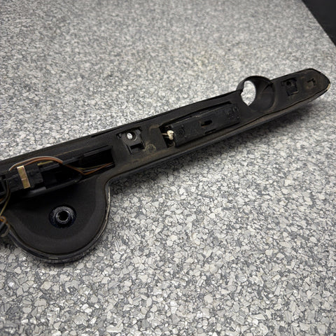 01-06 BMW E46 M3 Convertible Trunk Lid Grip Key Deck Handle Carbon Black