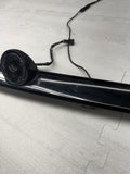01-06 BMW E46 M3 Convertible Trunk Lid Grip Deck Handle Jet Black *Broken Tabs