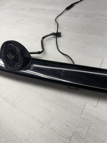 01-06 BMW E46 M3 Convertible Trunk Lid Grip Deck Handle Jet Black *Broken Tabs