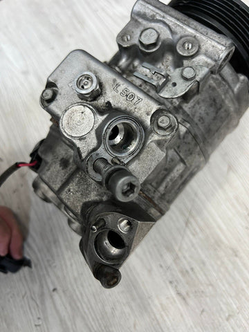 11-16 BMW F07 F12 F13 F10 550i M5 S63 N63 A/C AIR CONDITION COMPRESSOR OEM