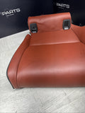 08-13 BMW E92 M3 Coupe Left Driver Rear Seat Bottom Bench Fox Red Leather OEM