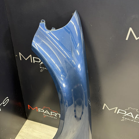 01-06 BMW E46 M3 Driver Left Fender Mystic Blue