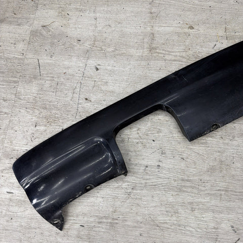 01-06 BMW E46 M3 Rear Bumper Lower Lip Diffuser Trim Panel OEM Carbon Black