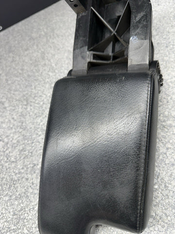 01-06 BMW E46 M3 Center Console Armrest Arm Rest Black Leather