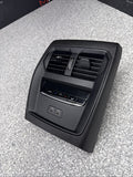 19-26 BMW G20 330 G80 M3 REAR CENTER CONSOLE AC VENT DUCT TRIM COVER PANEL BLACK