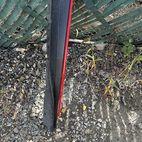 16-23 FERRARI F8 488 GTB Spider Right Passenger Sideskirt Side Skirt ROSSO RED