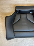 BMW F82 M4 Coupe 15-20 Rear Back Seats Cushion Black Leather Backrest Bench