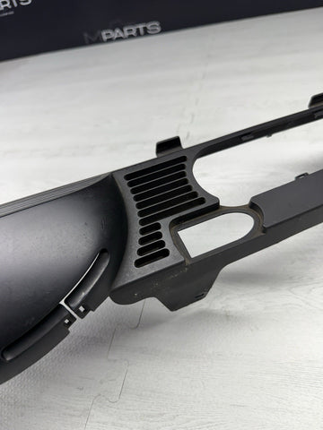 01-06 BMW E46 CONVERTIBLE REAR SEAT ROLLOVER BAR TRIM COVER 8204279 OEM BLACK