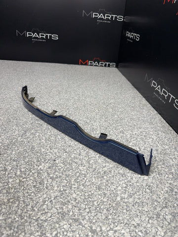01-06 BMW E46 M3 Headlight Lower Trim Moulding Right OEM 8208677 Topaz Blu