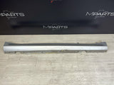 Right Passenger Side OEM Silver Skirt Rocker Panel Trim 98-02 BMW Z3M