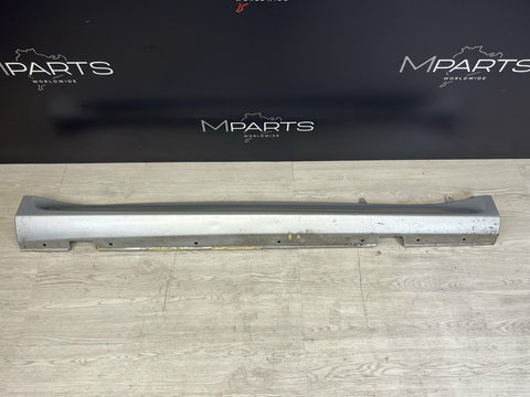 Right Passenger Side OEM Silver Skirt Rocker Panel Trim 98-02 BMW Z3M