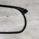 BMW E46 M3 01-06 Right Passenger Side Door Weather Strip Seal Black OEM *Notes*