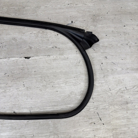 BMW E46 M3 01-06 Right Passenger Side Door Weather Strip Seal Black OEM *Notes*