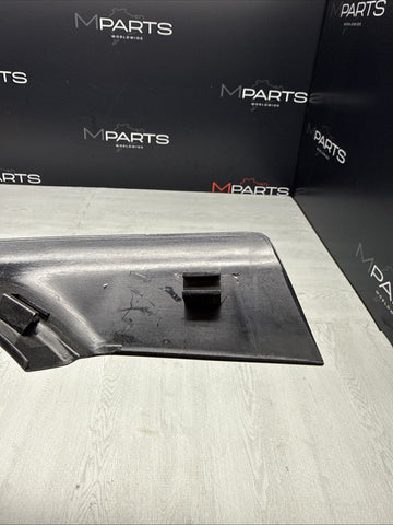 BMW E46 325 330 M3 Front Right Passenger Door Sill Scuff Plate Trim Black OEM