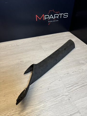 LAMBORGHINI HURACAN 4T7867233C LEFT SIDE A PILLAR TRIM BLACK LEATHER