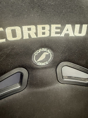 Corbeau Pole Position Front Bucket Seat / Corvette Seat Rail