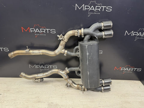 BMW F87 M2 19-21 S55 Competition M Performance Exhaust System Carbon Tips