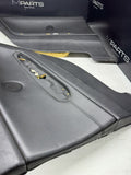BMW E46 M3 01-06 Coupe Rear Left Door Cards Black Genuine 51437890743