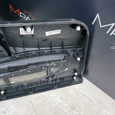 01-06 BMW E46 M3 FRONT PASSENGER RIGHT SIDE DOOR PANEL CARD BLACK OEM