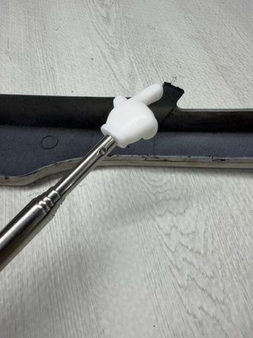 01–06 BMW E46 M3 Lower Headlight Trim Left Driver Alpine White 8208679 OEM