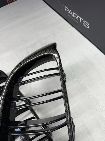 BMW 15-20 F80 F82 F83 M3 M4 Front Kidney Grilles Carbon Fiber Set