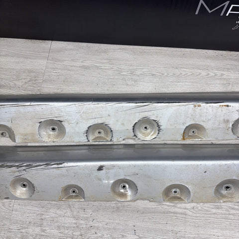 01-06 BMW E46 M3 Rocker Panel Side Skirts OEM Titanium Silver *Notes*