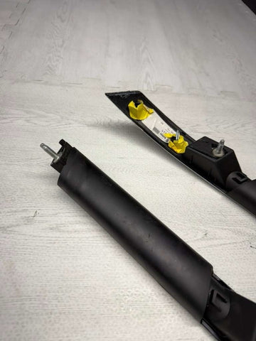 BMW E60 M5 Door Card Handle Cover Trim Strip Rear Alu Shadow 383319