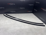 BMW G80 M3 21-24 ROOF RACK MOULDINGS TRIMS BLACK LEFT RIGHT *GLUE RESIDUE*